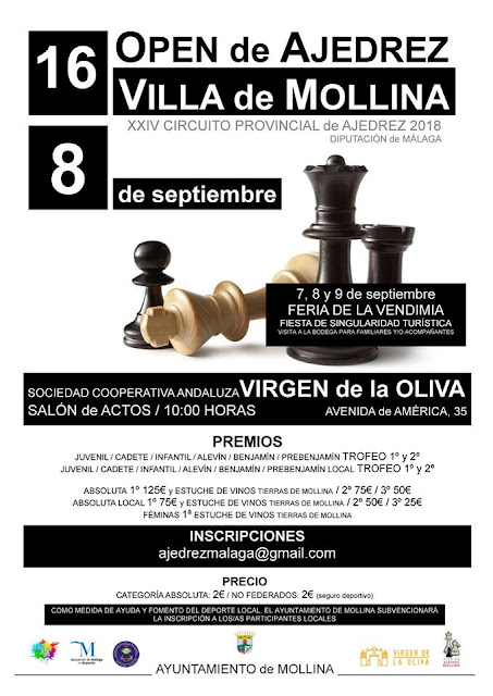 XVI Open de Ajedrez Villa de Mollina