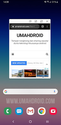 Menggunakan Multi Window di HP Samsung One UI Semua Tipe bergotong-royong yakni fitur bawaan Android Menggunakan Multi Window di HP Samsung One UI Semua Tipe