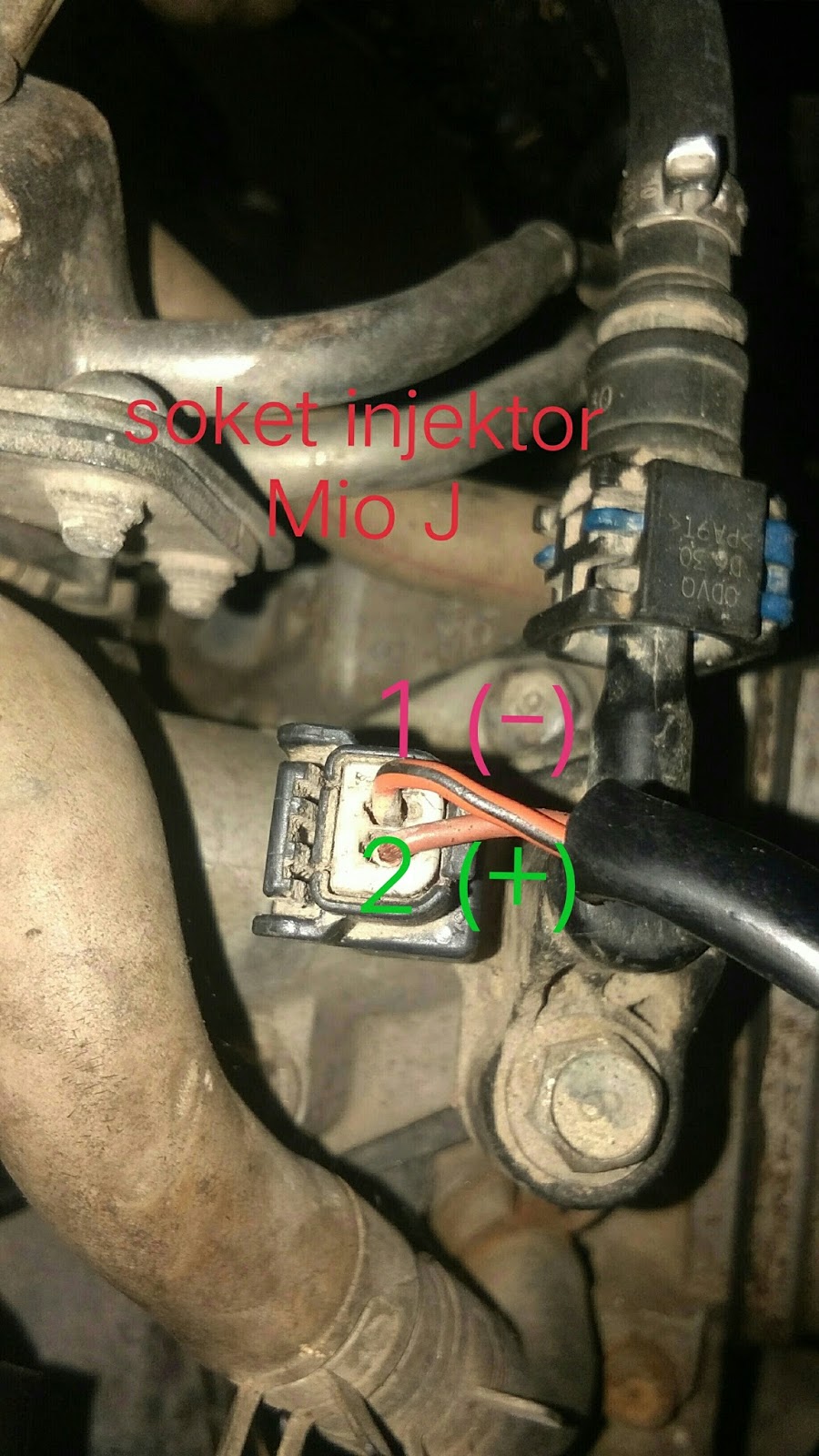 Soket ECU / ECM dan Sensor Lengkap Mio J