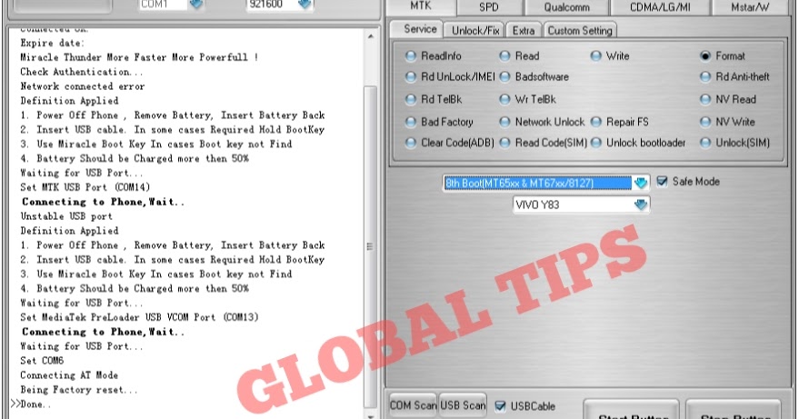 [Sukses] Cara Buka Lupa Pola Vivo Y91C (1820) PD1818HF