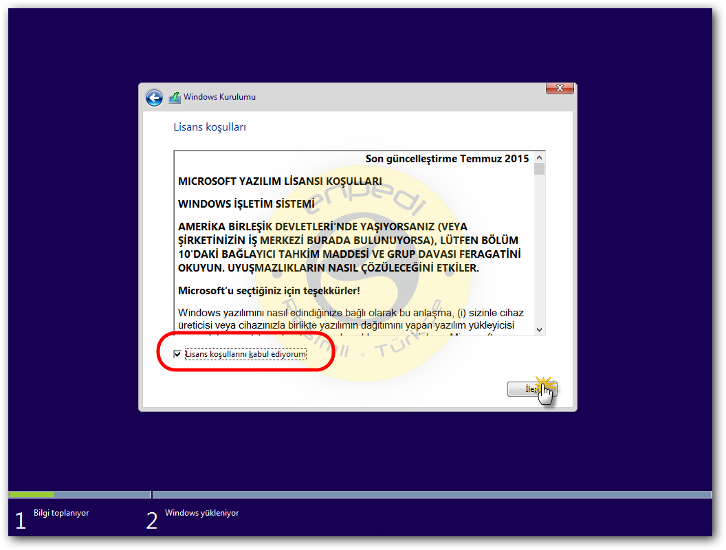 Windows 10 Temiz Kurulum Windows 10