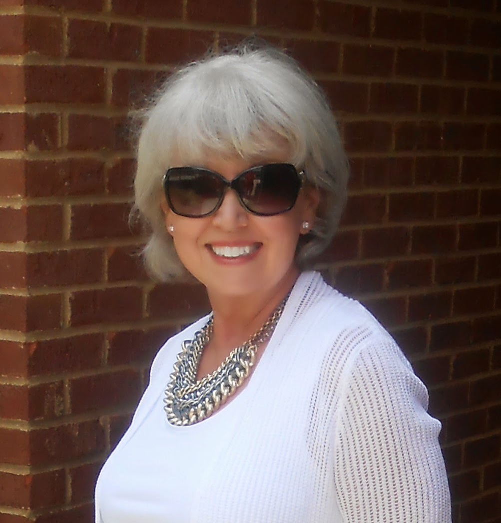 Fifty, not Frumpy: Jeans and White