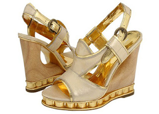 gold wedges office