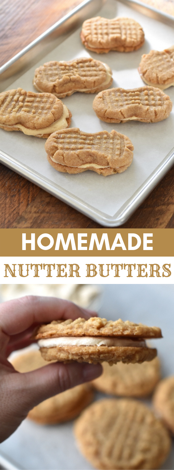 Homemade Nutter Butters #cookies #dessert Homemade Nutter Butters #cookies #dessert