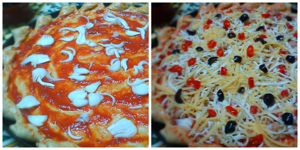 Mangez tunisien Pizza piquante à la tunisienne