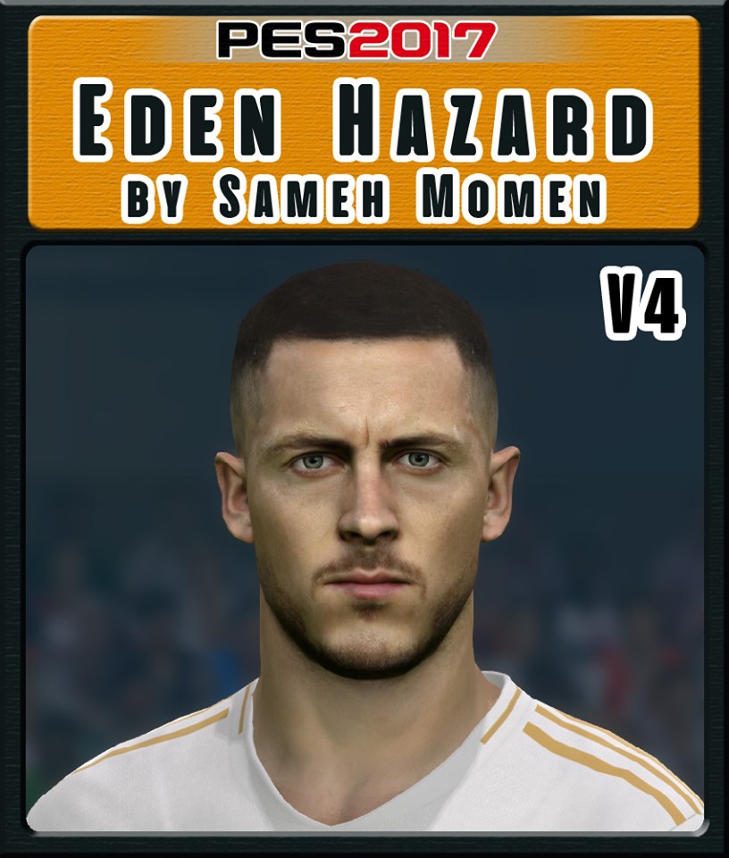 Update, PES 2017 Faces Eden Hazard by Sameh Momen