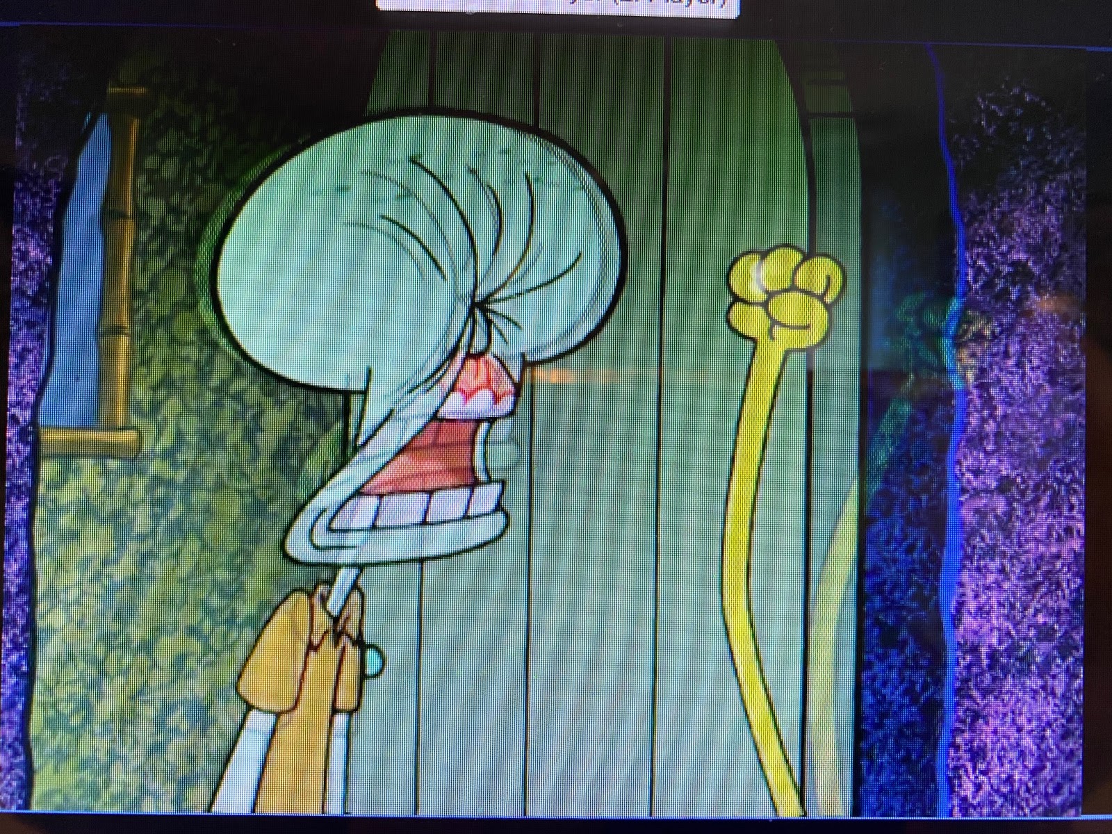 Squidward's punched Face