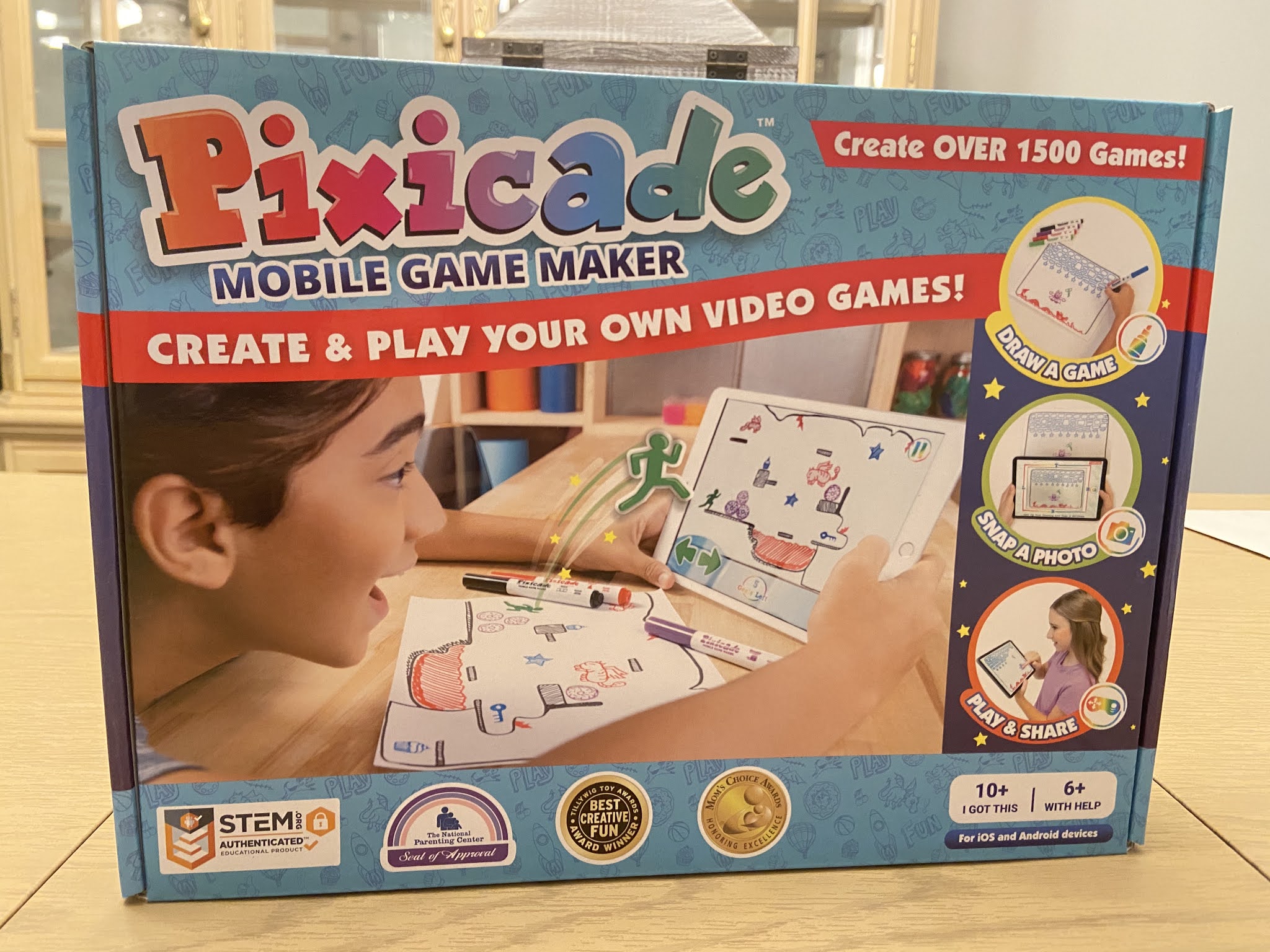 Giveaway: Pixicade™ The New Video Game Maker Brings Art To Life!