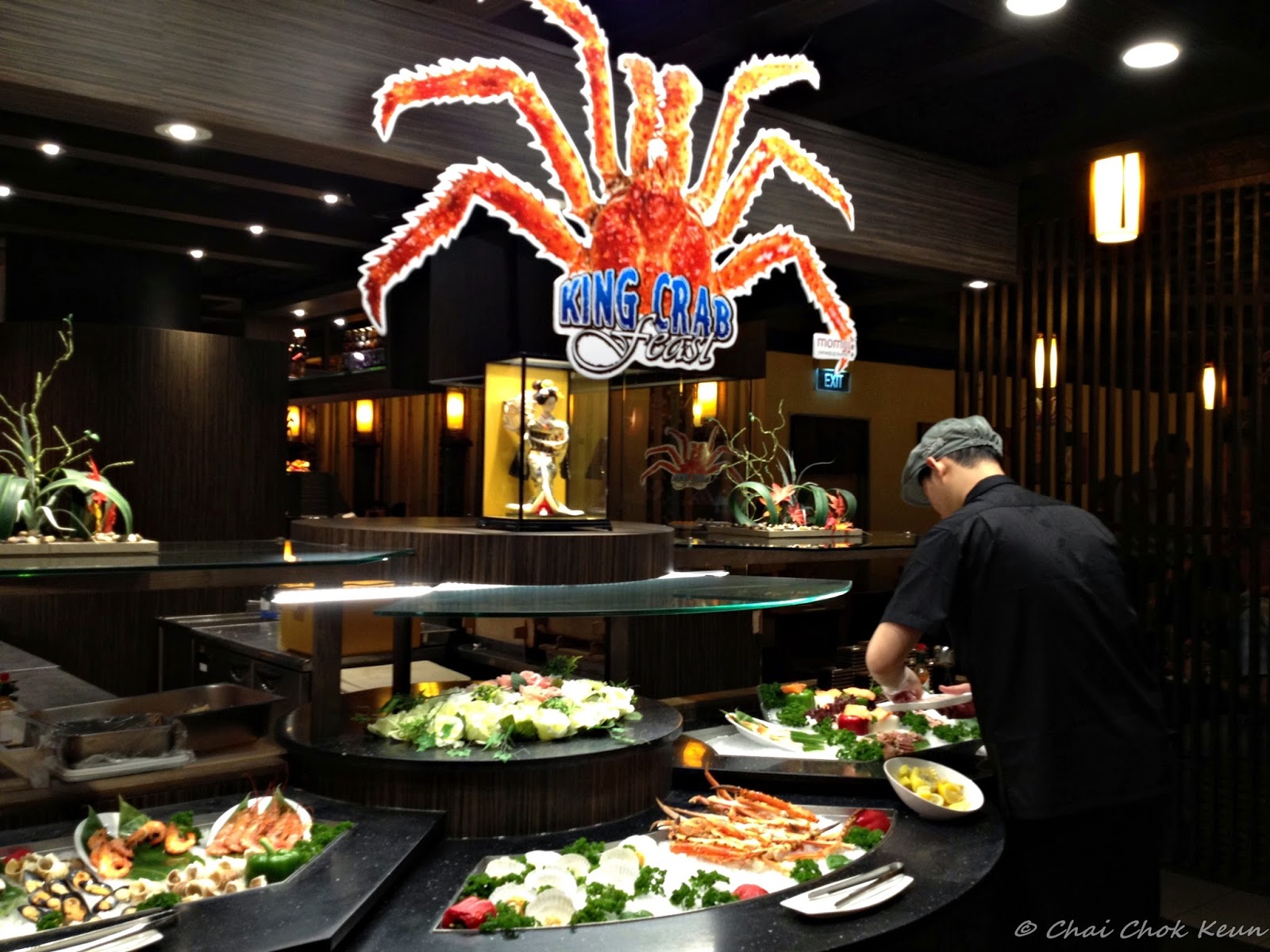 Free Flow King Crab Legs back at Momiji Japanese Buffet Restaurant (红叶亭)