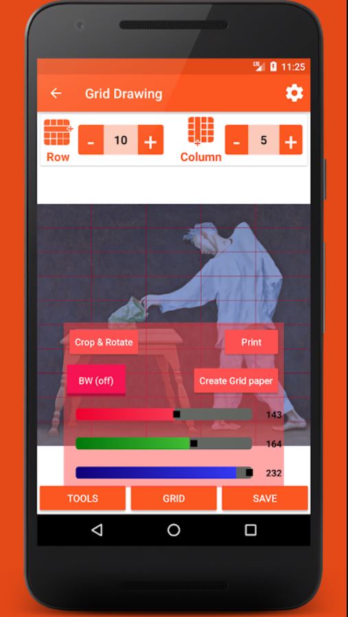 Arts Tube روابط تطبيقات ومواقع لتقسيم الصور الى مربعات تقنية الرسم الشبكي بالمربعات