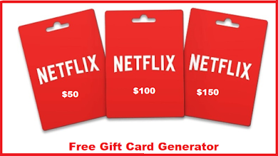 Netflix Gift Card Generator