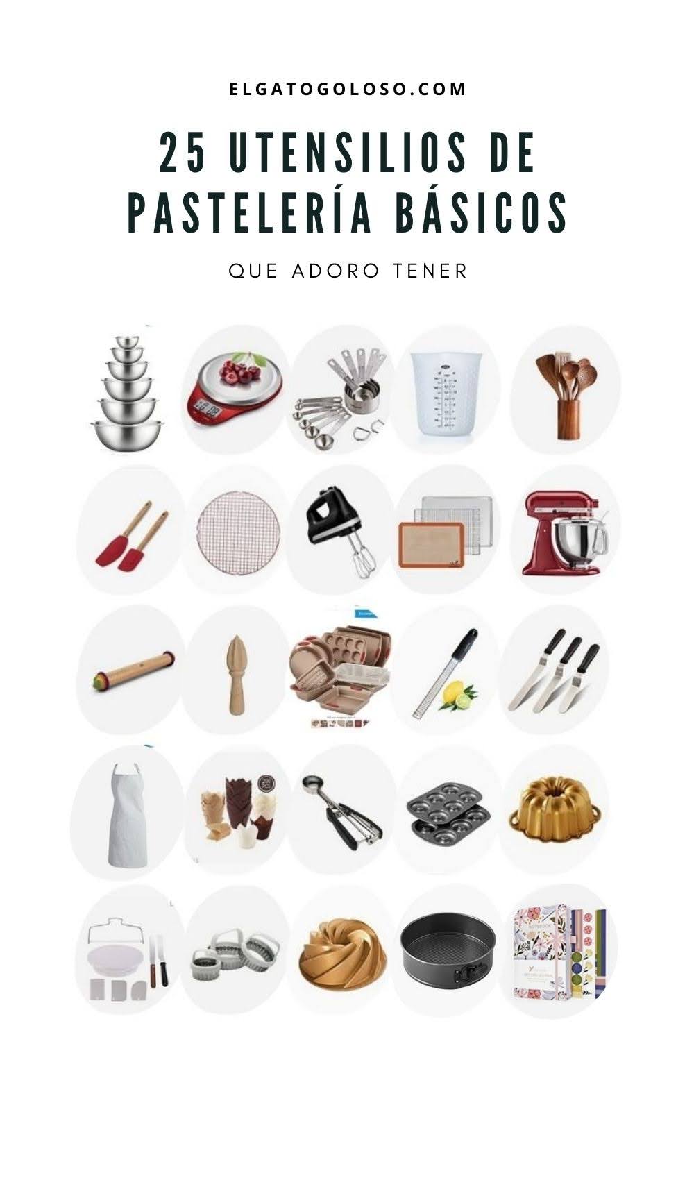 25 utensilios de cocina imprescindibles