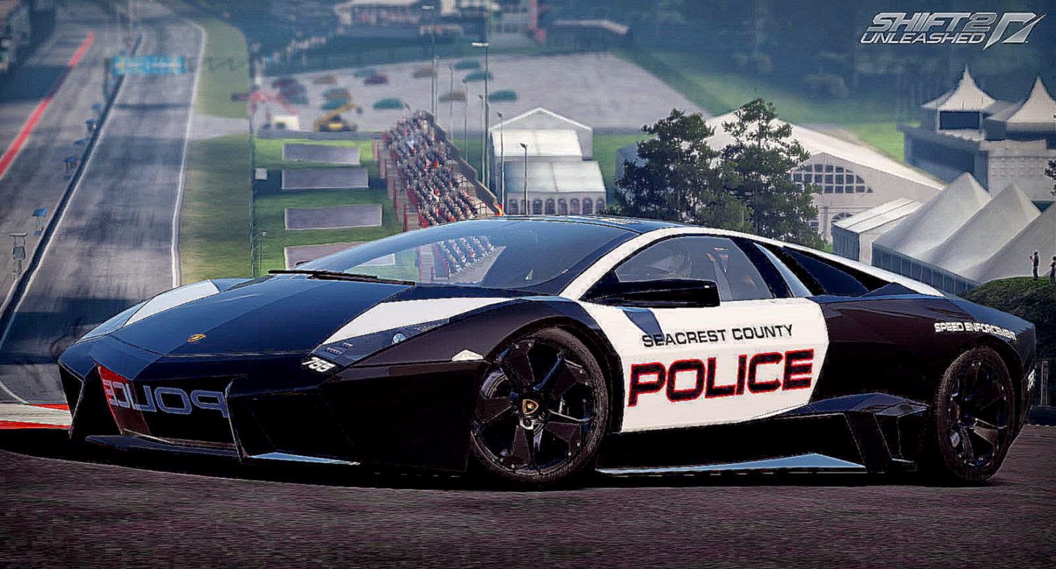 Lamborghini Reventon Police Wallpaper