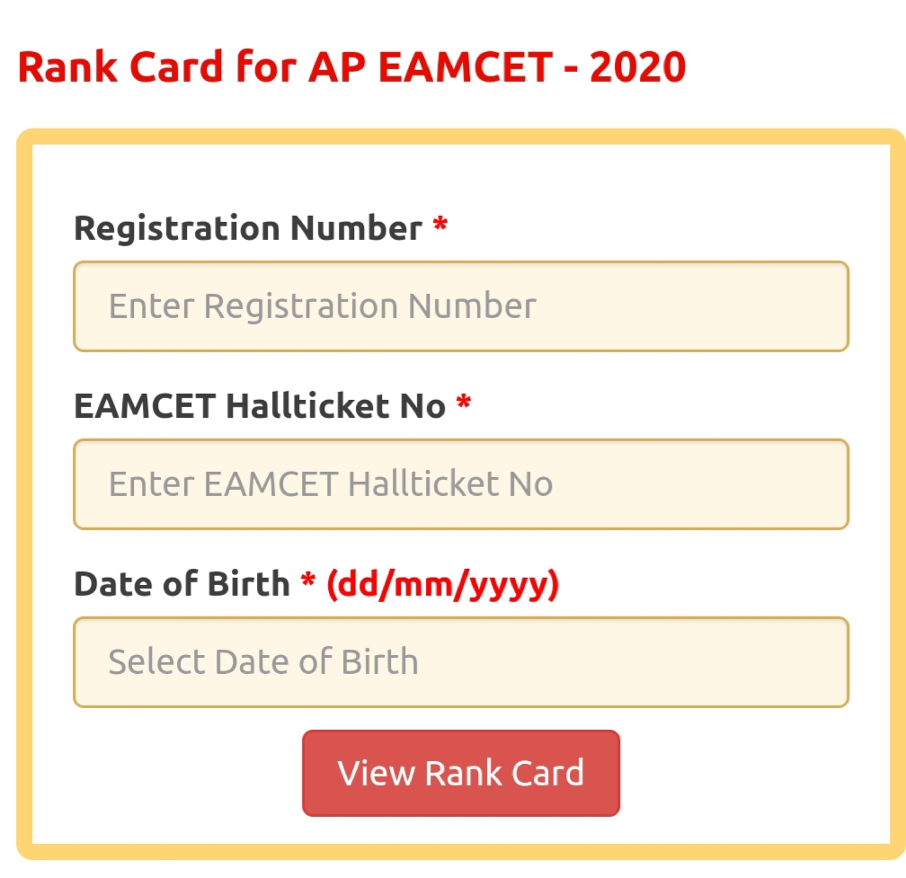AP EAMCET Rank Cards Releasedsche.ap.gov.in Andhra Teachers Teachers
