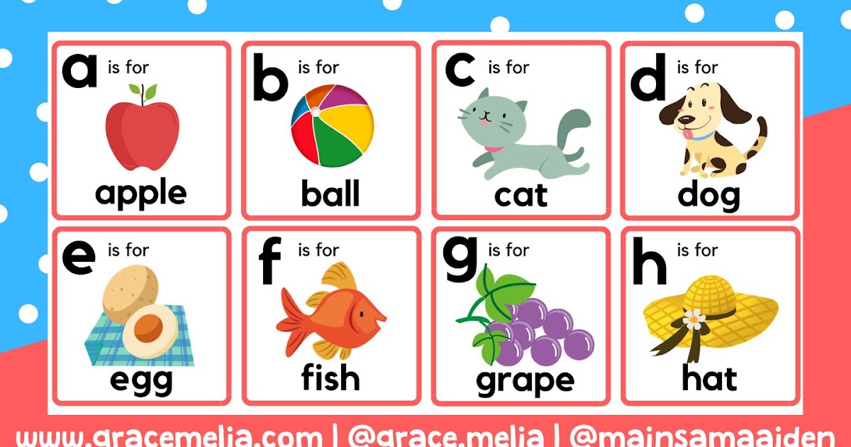 #MainSamaAiden: Alphabet Cards (English) Free Printable | gracemelia