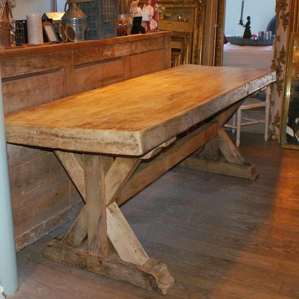 Antique oak tables for home