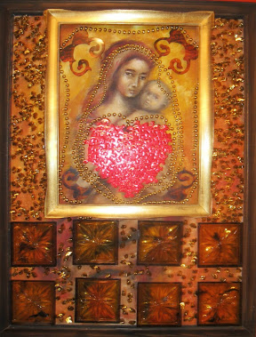Golden Madonna and Child