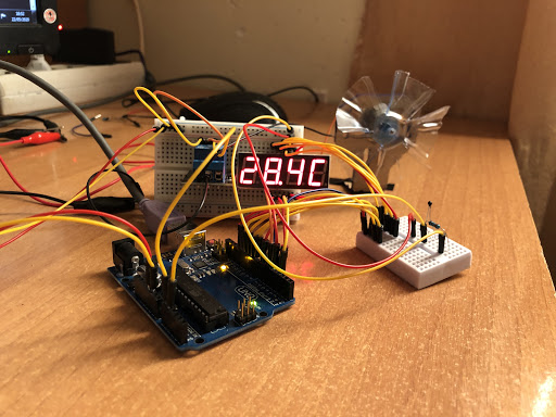 MyArduino: Arduino : Automatic Cooling System