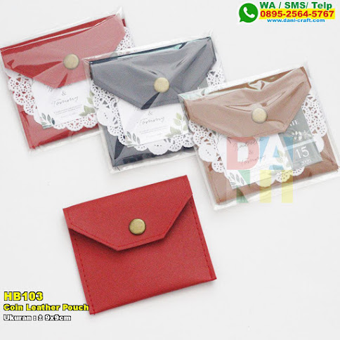 Coin Leather Pouch