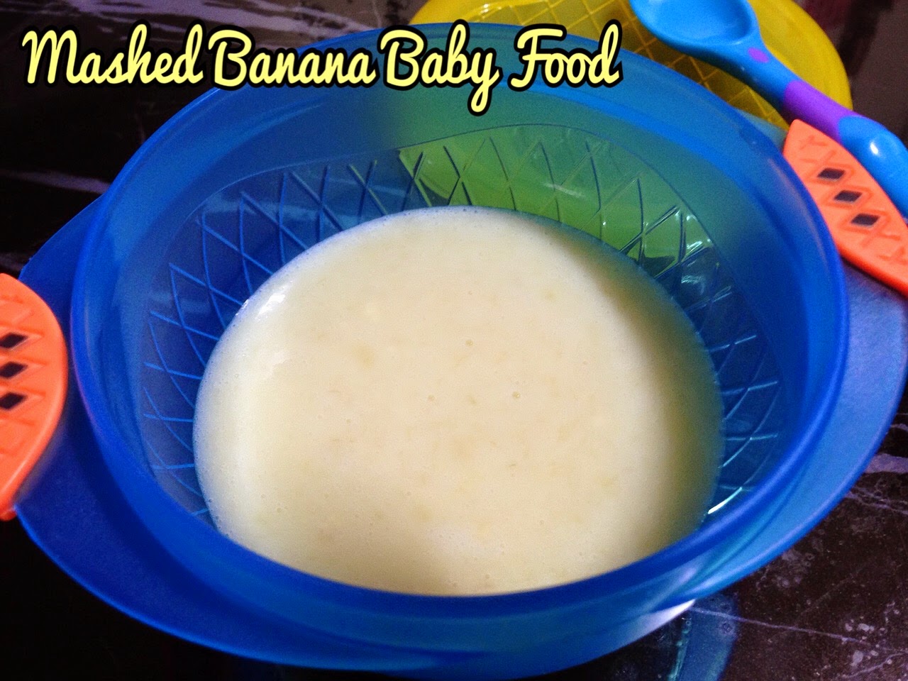 MinJi's Kitchen Mashed Banana Baby Food