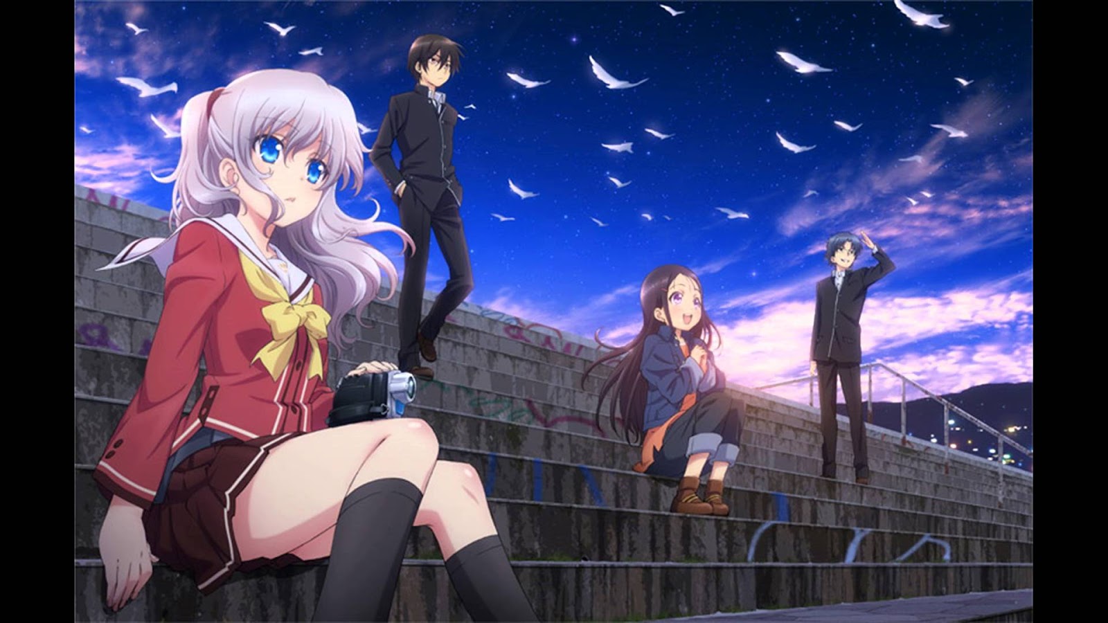 Download Charlotte + OVA BD Subtitle Indonesia - NekoAnimeBatch