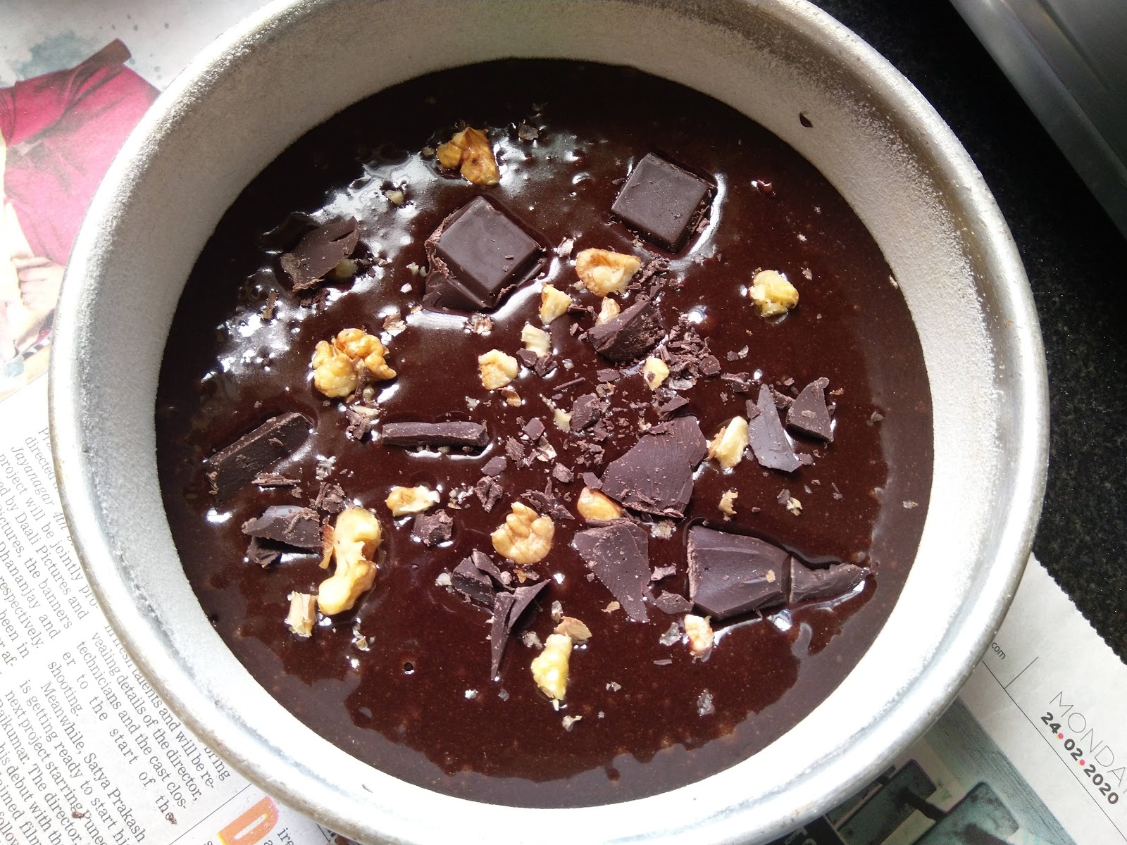 Swadisht Kitchen Brownies (whole wheat flour & eggless)