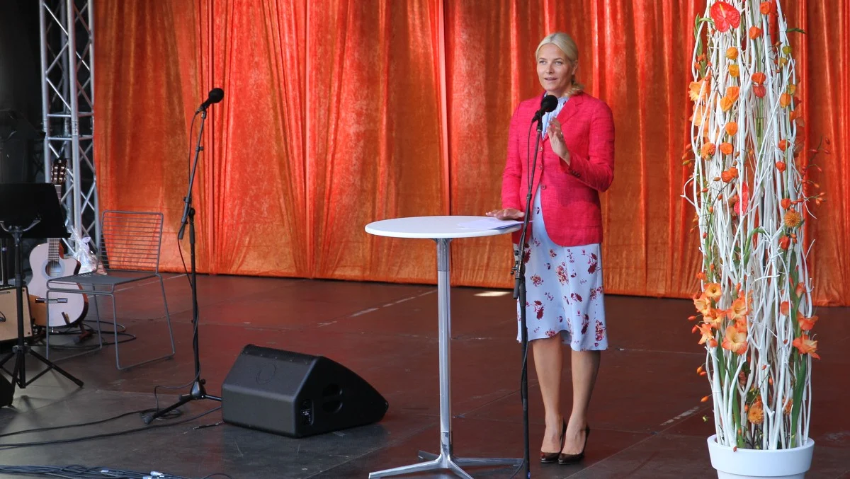 Crown Princess Mette-Marit opened the Bjørnson Festival in Molde