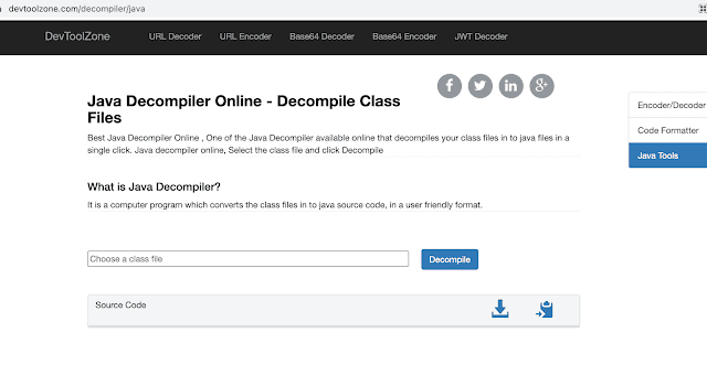 Java Decompiler Online - Decompile Class Files