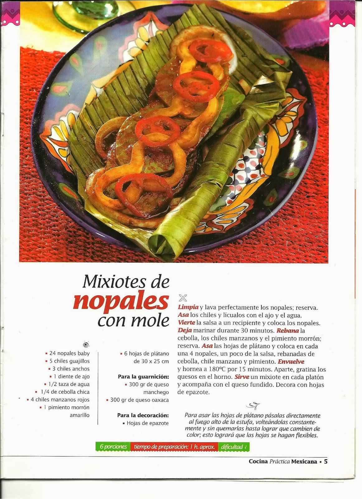 Bordado Fantasia Marimur Recetas Como Hacer Mixiotes De Pollo De