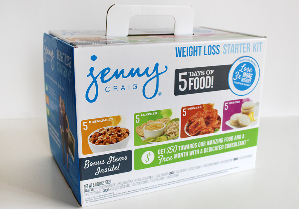 Southern Mom Loves Jenny Craig 5 Day Weight Loss Starter Kit {Unboxing