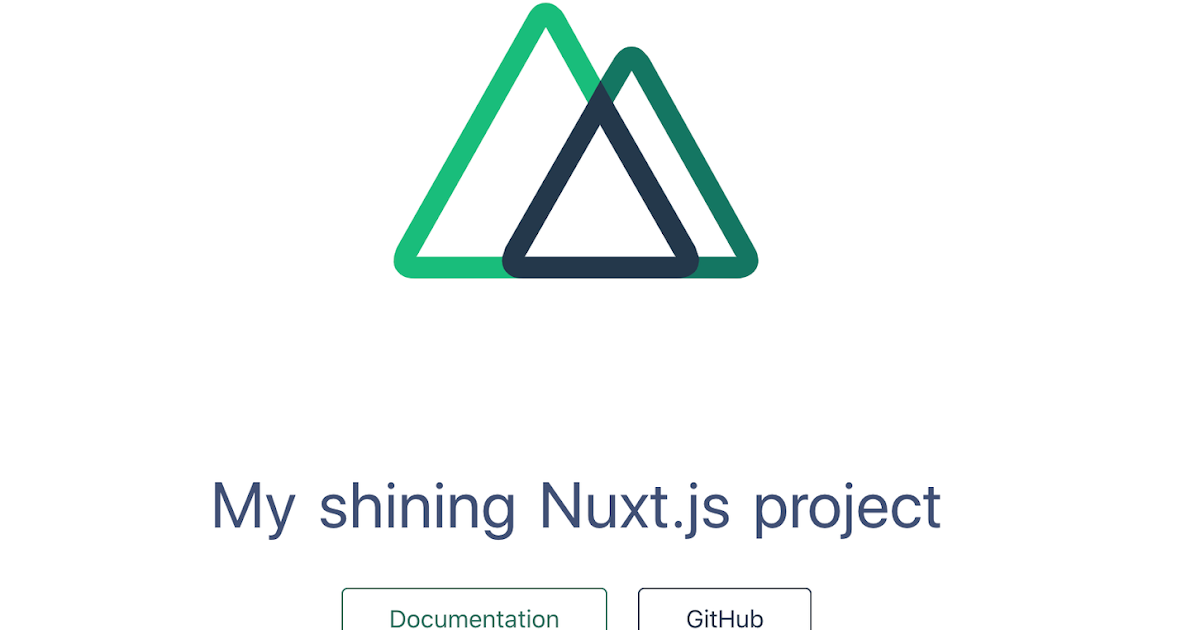 Nuxt js pages. Nuxt.js logo png.