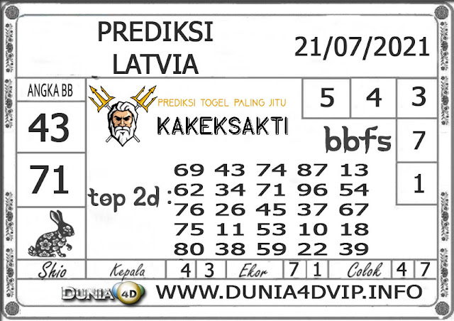 Prediksi Togel LATVIA DUNIA4D 21 JULI 2021 Prediksi Togel LATVIA DUNIA4D 21 JULI 2021