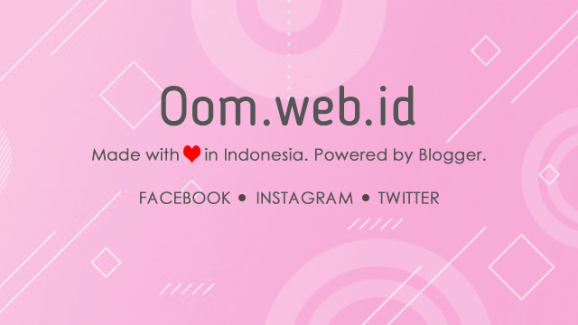 Cara Pasang Tulisan Made with Love di Footer