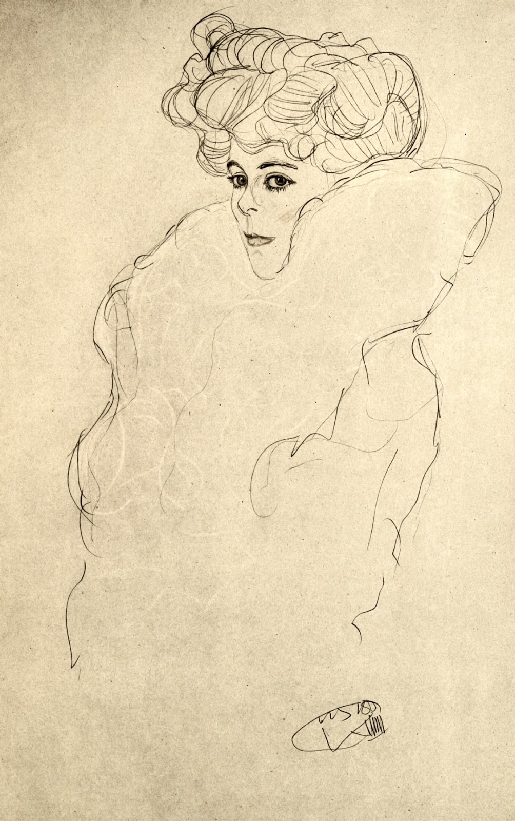 Gustav Klimt una donna 