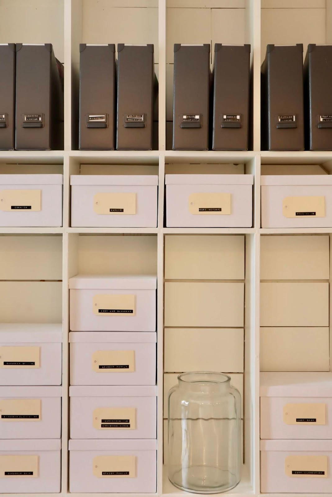 My Sweet Savannah Easy Photo Storage Organization