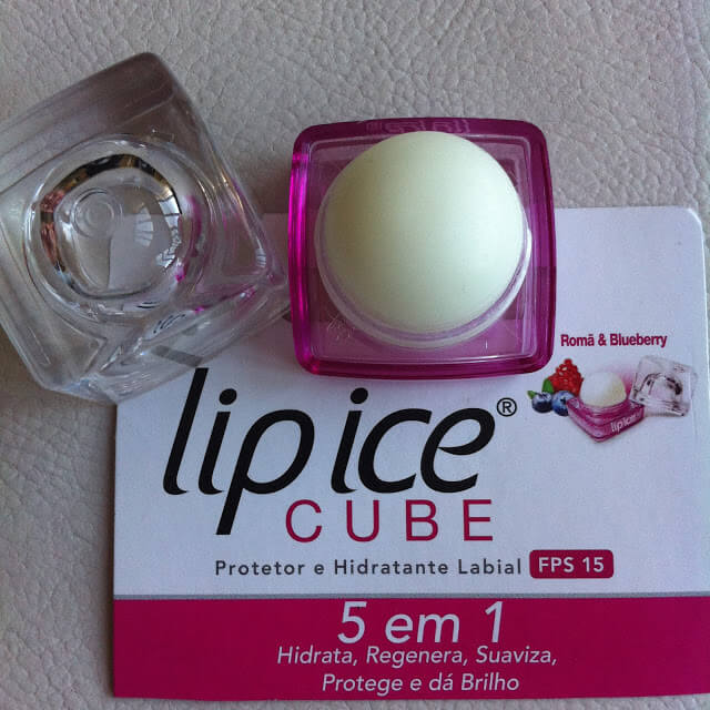 Lip Ice Cube Protetor e Hidratante Labial Mentholatum Vamos ser