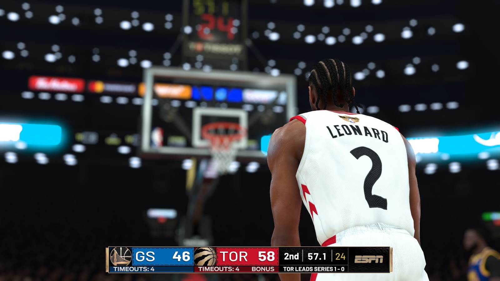 NBA 2K19 ESPN Scoreboard FINALS & Logos by Aston2K ...