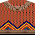 Traditional Women Blouse Top Textile Design Back - 2753