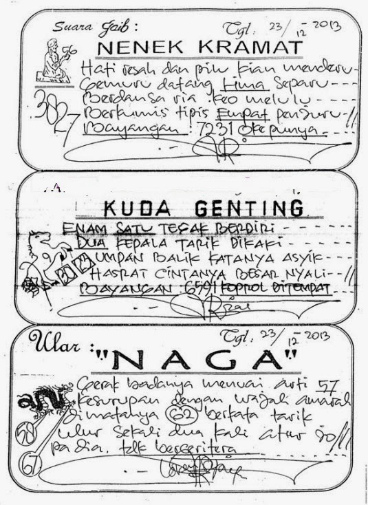 PREDIKSI PANGKAS BRM 2 SHIO SYAIR,23/12/2013