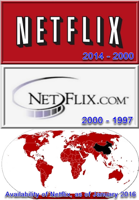 شعار الشركة نتفليكس  Netflix