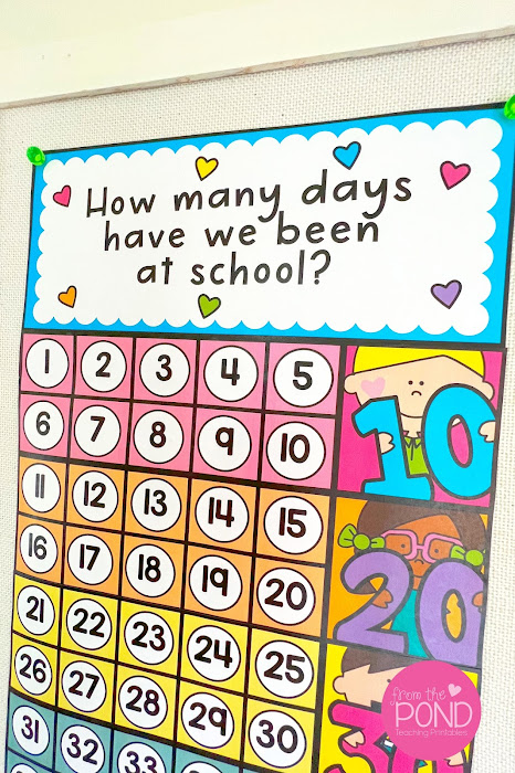 counting days at school