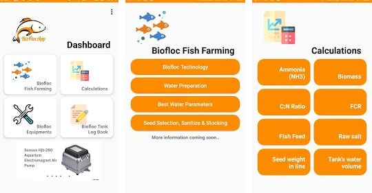 बायोफ्लोक मछली पालन की सभी जानकारी के लिए सबसे अच्छी एंड्राइड ऐप