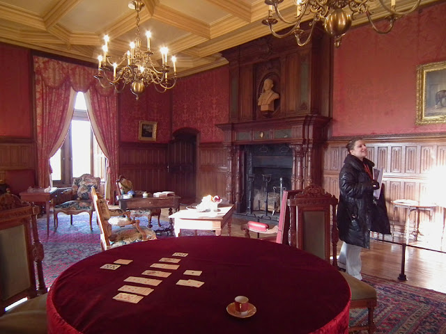 Drawing room, Chateau de Candé, Indre et Loire, France. Photo by Loire Valley Time Travel.