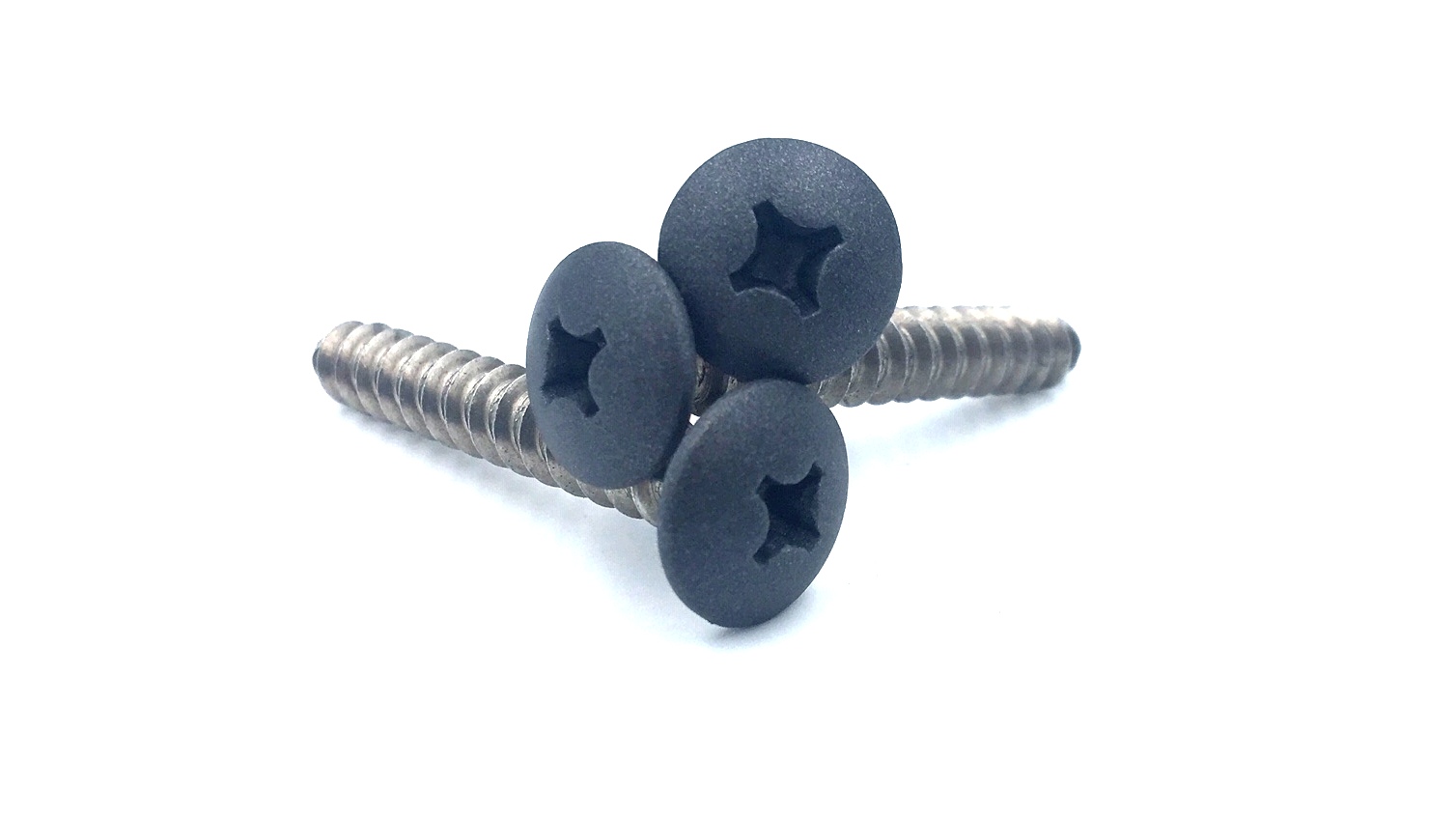 Excellence In Custom Fasteners & Hardware Charcoal Painted Truss Head