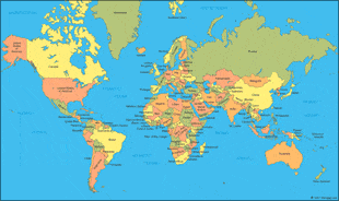 world map 310
