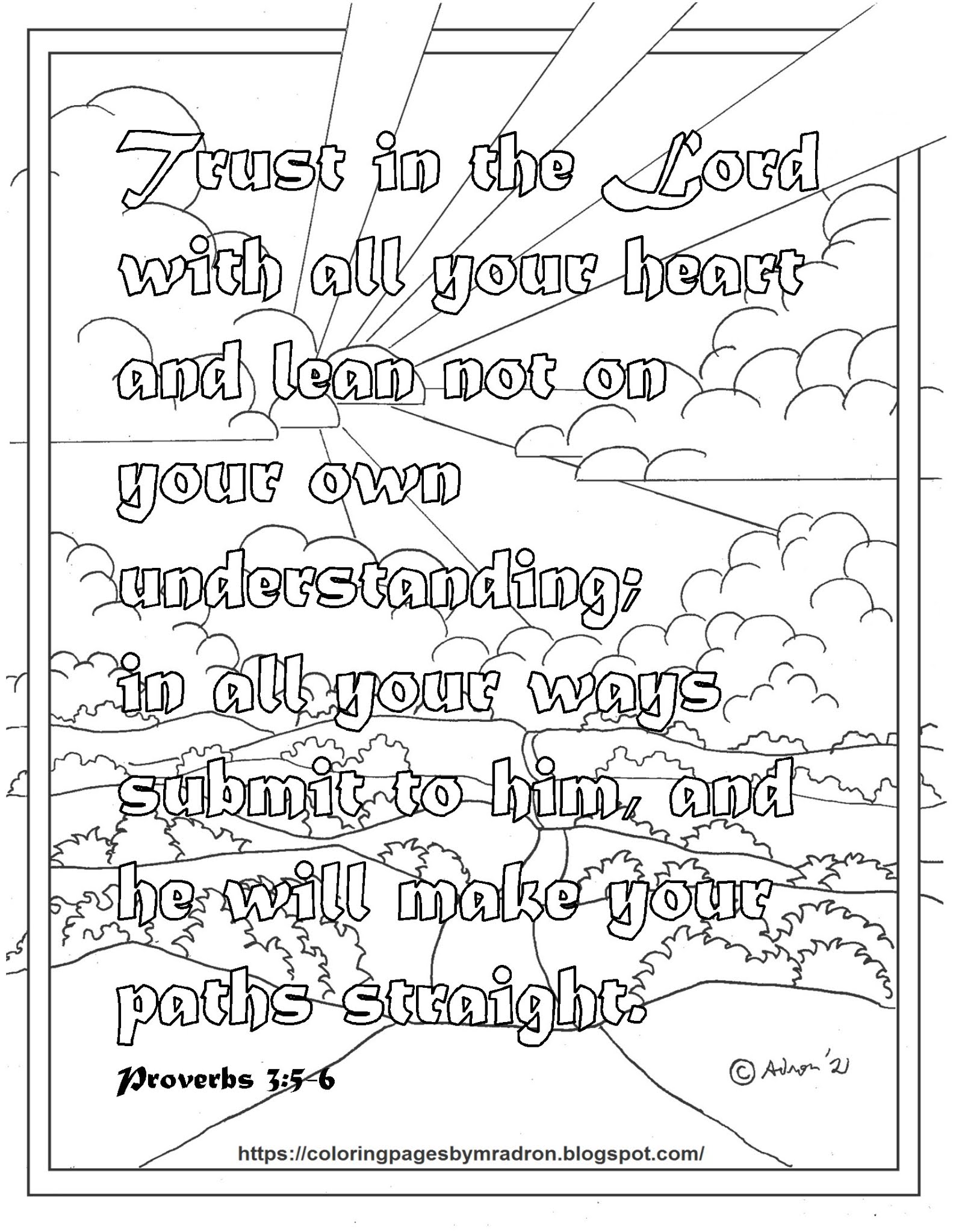 Animal Proverbs 3 5 Coloring Page for Kids