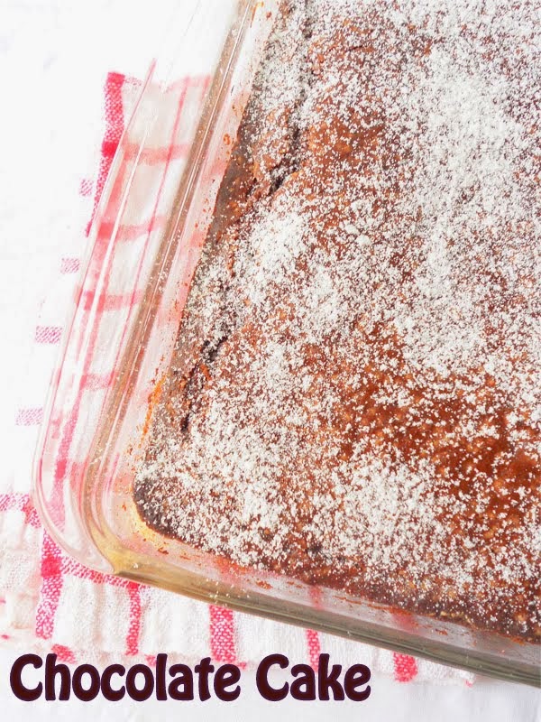 One Egg Chocolate Yogurt Cake