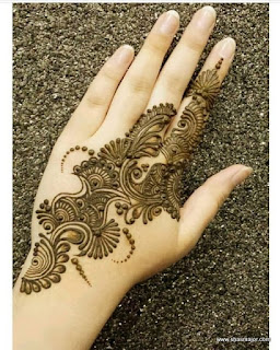 latest simple mehndi designs for hands 2015 images