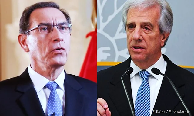 Martín Vizcarra y Tabaré Vázquez lideran aprobación en Latinoamérica