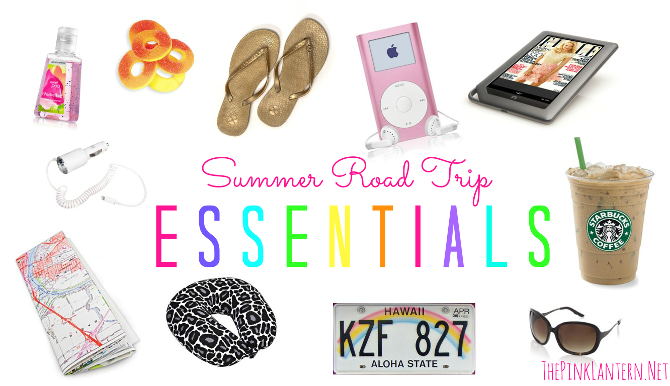 My Summer Road Trip Essentials